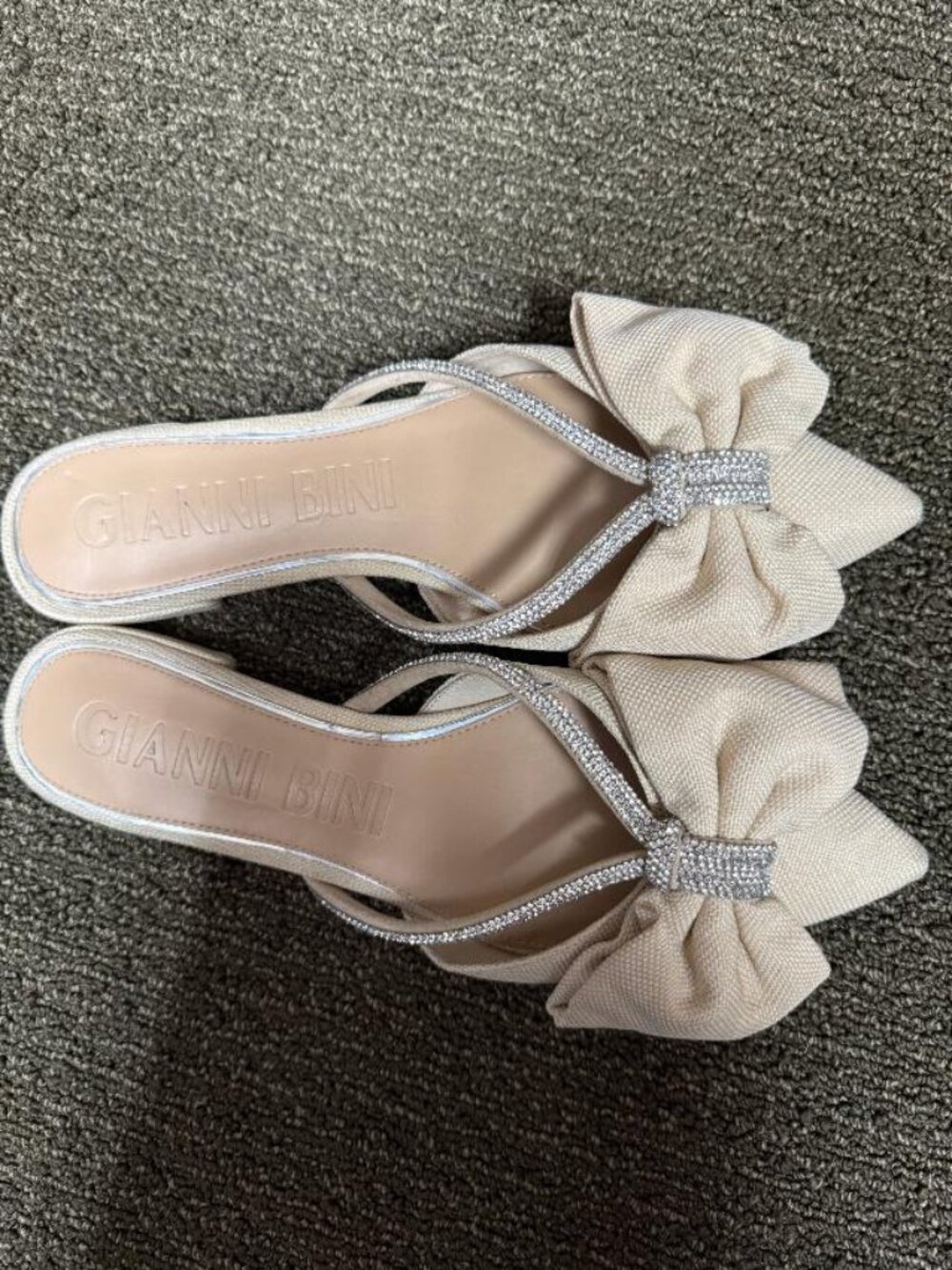Gianni Bini pointed-toe slingback flats